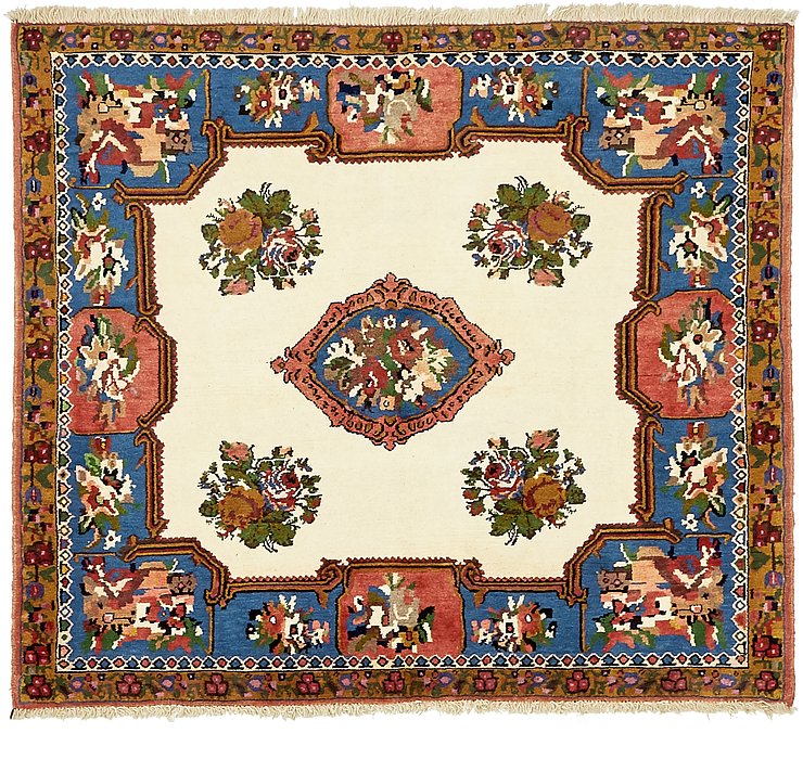 4' 6 x 5' 2 Bakhtiar Persian Square...
