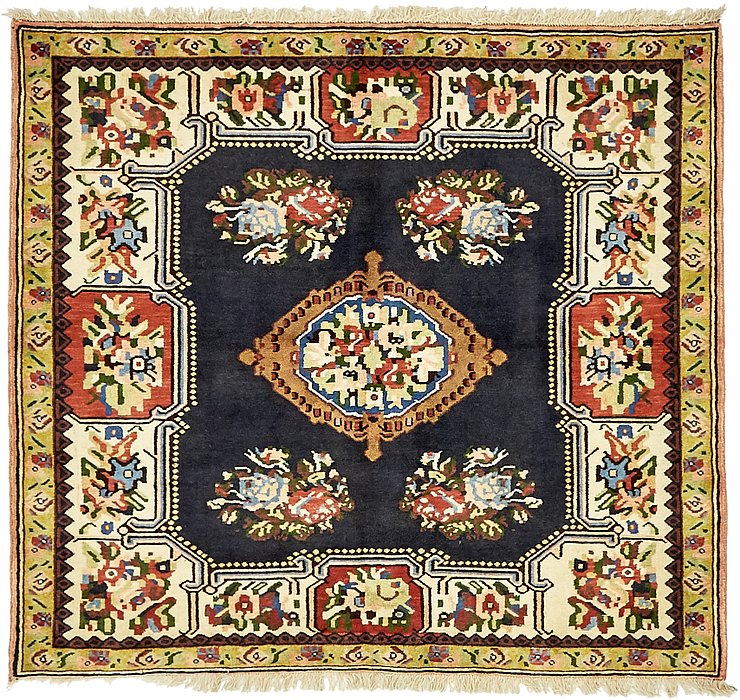 4' 3 x 4' 8 Bakhtiar Persian Square...