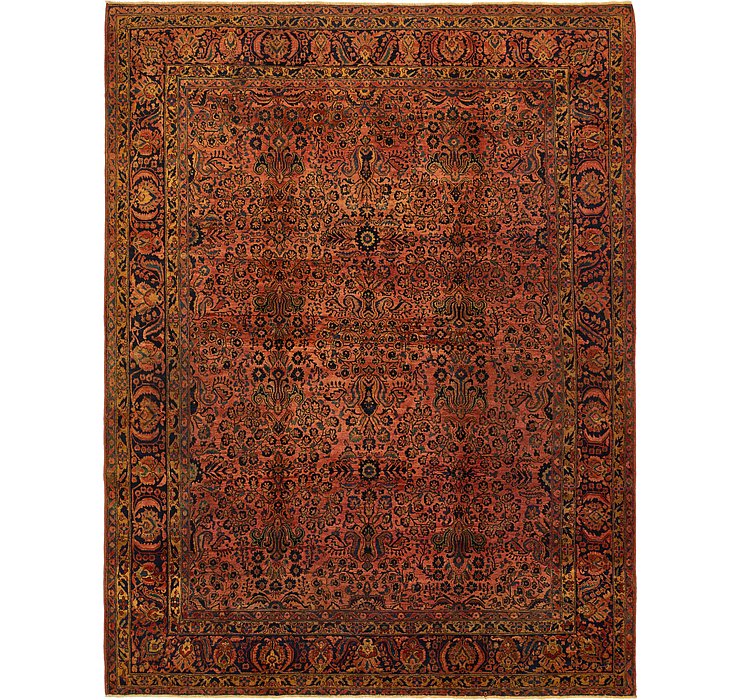9' 8 x 12' 7 Kerman Persian Rug