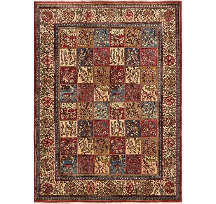 9' x 12' Sarough Persian Rug