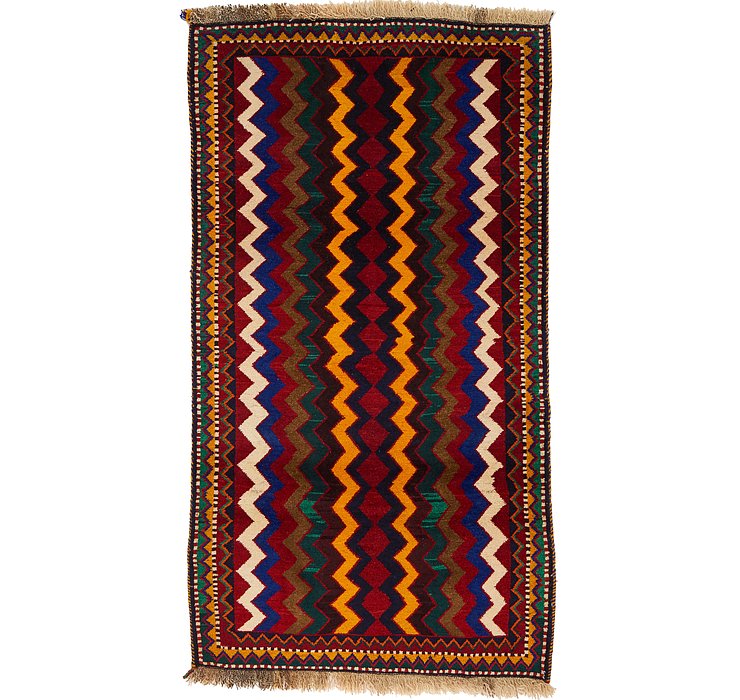 3' 8 x 6' 7 Ghashghaei Persian Rug
