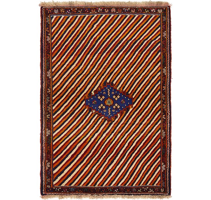 3' 10 x 5' 7 Ghashghaei Persian Rug