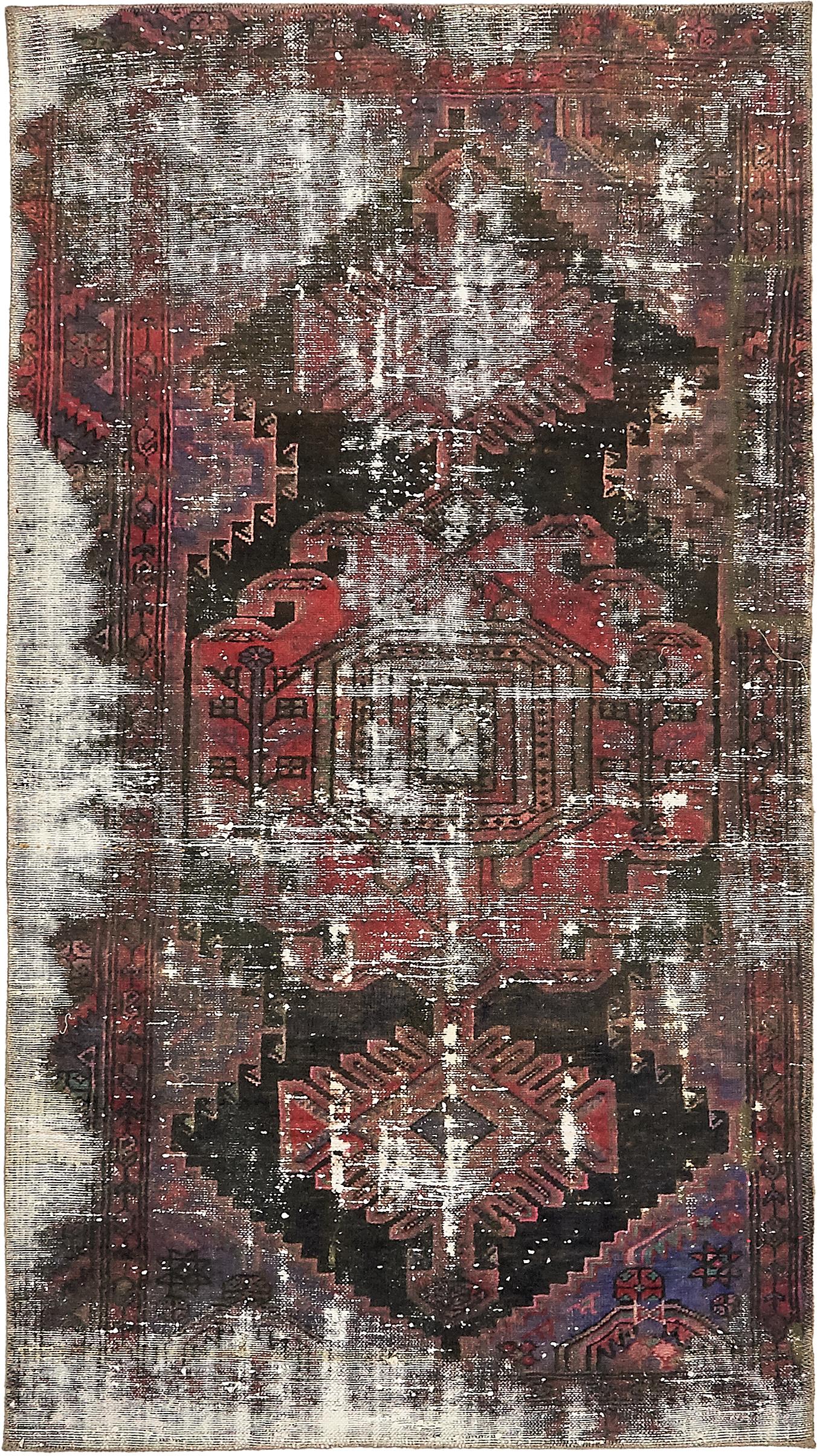 Brown 3' 8 x 6' 8 Ultra Vintage Persian Rug eSaleRugs