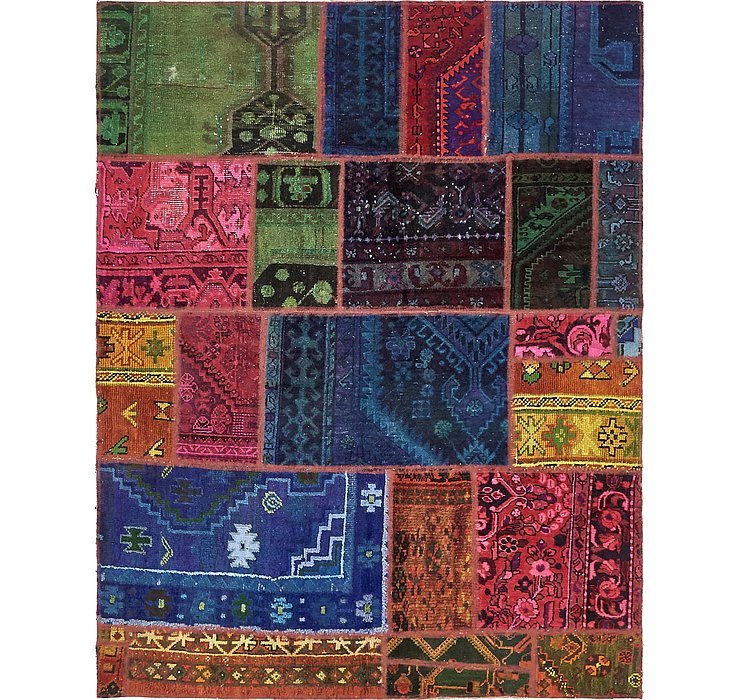 5' 4 x 6' 11 Ultra Vintage Persian Rug