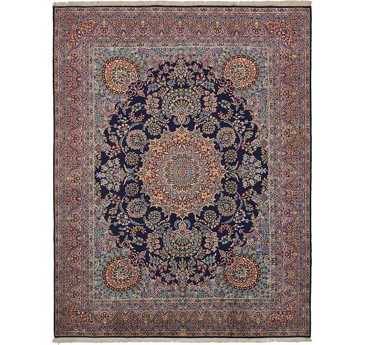 9' 10 x 13' Kerman Persian Rug