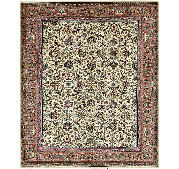 10' x 12' 2 Tabriz Persian Rug