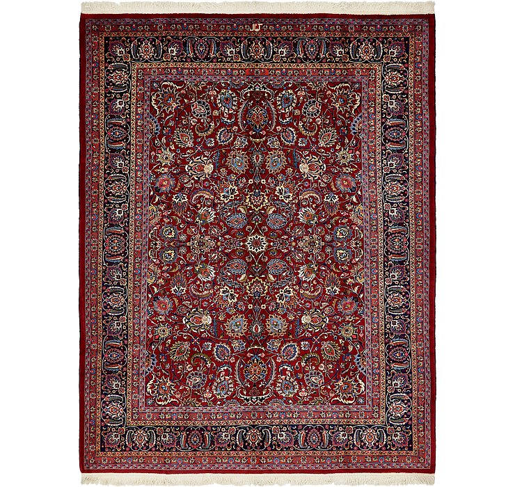 9' 10 x 13' 2 Mashad Persian Rug