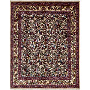 HandKnotted 11' 2 x 14' Mashad Persian Rug