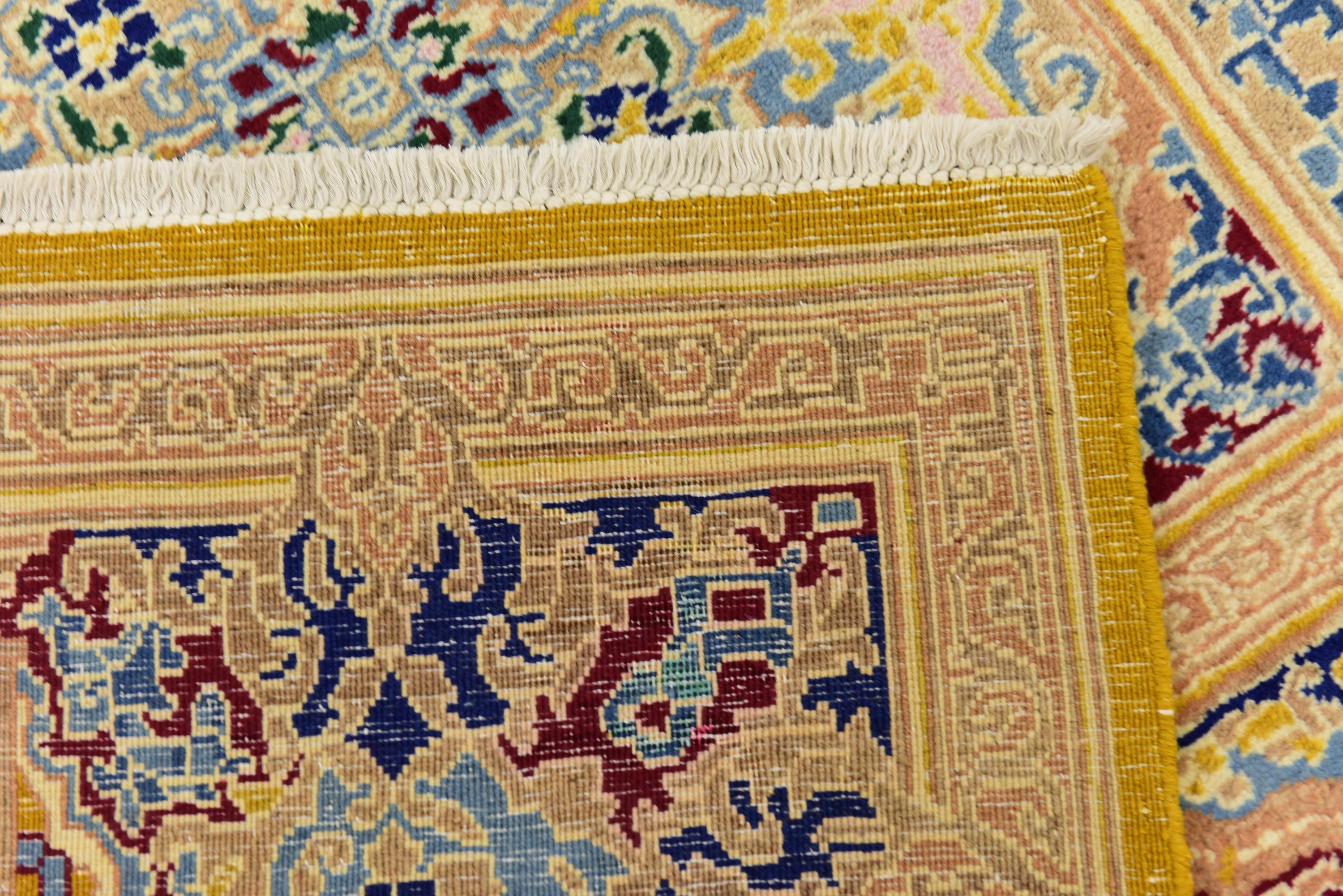 Gold 10' x 12' 5 Kerman Persian Rug eSaleRugs