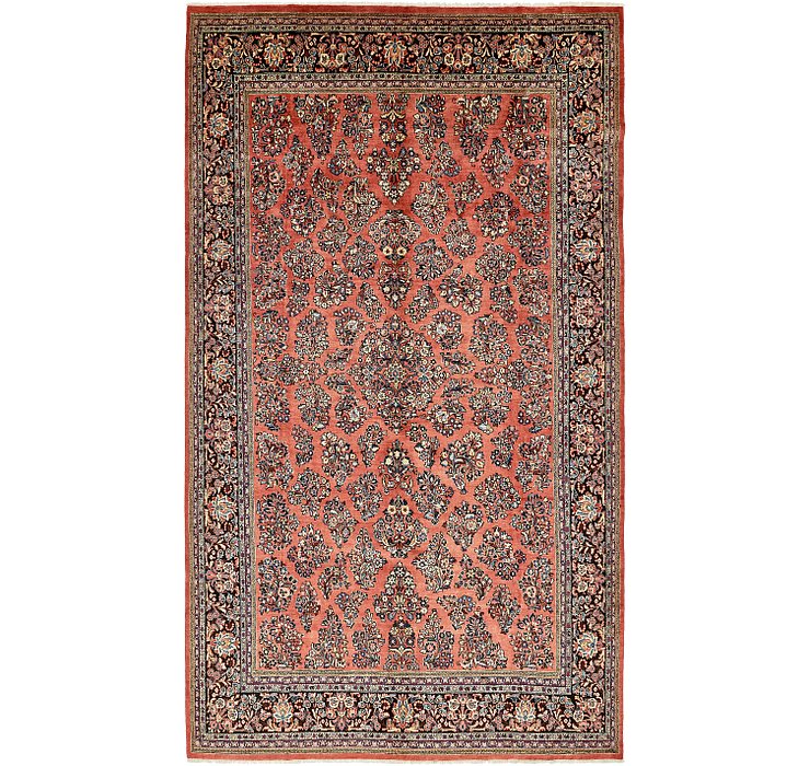 9' x 15' 8 Sarough Persian Rug