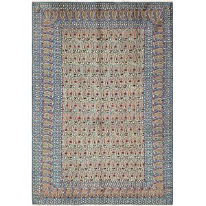 8' 2 x 11' 10 Kashan Persian Rug