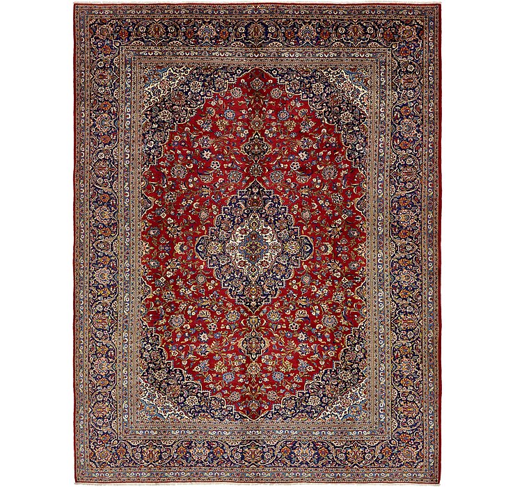 10' 9 x 14' 2 Kashan Persian Rug