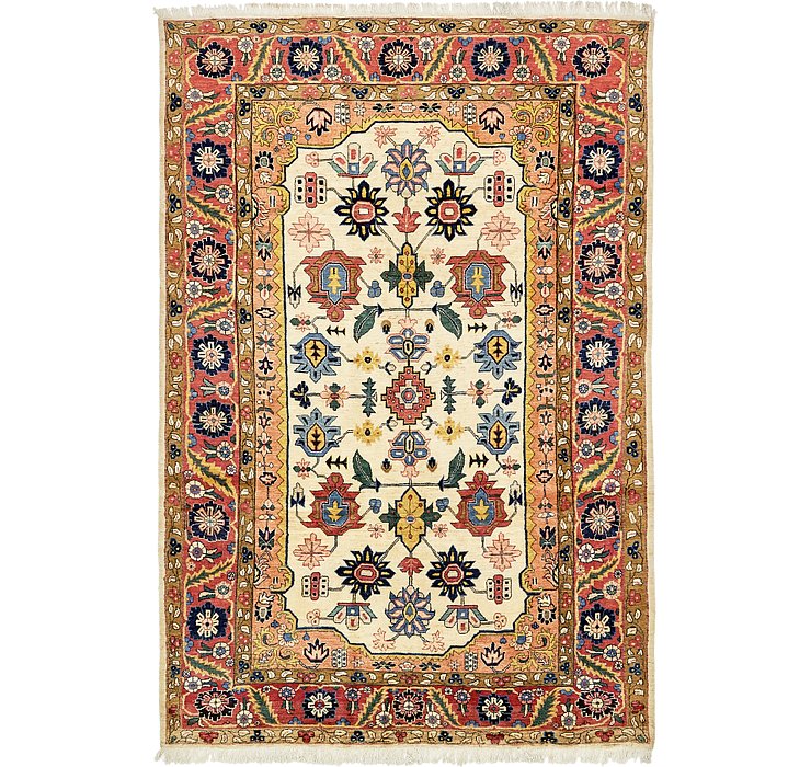 6' 9 x 10' 3 Meshkabad Persian Rug