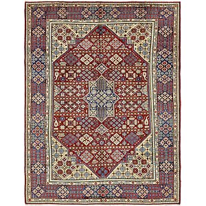 8' 6 x 11' 7 Isfahan Persian Rug