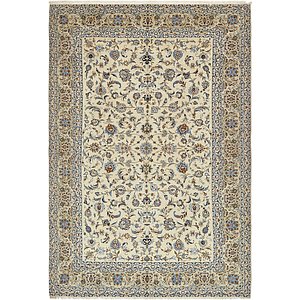 8' x 12' Kashan Persian Rug