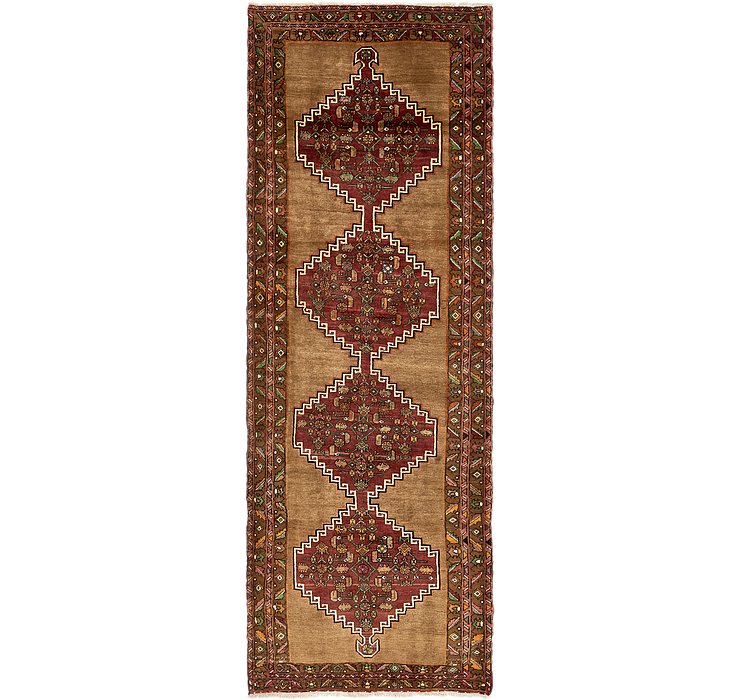 4' 4 x 12' 7 Zanjan Persian Runner Rug