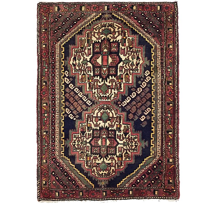 2' 6 x 3' 4 Sanandaj Persian Rug