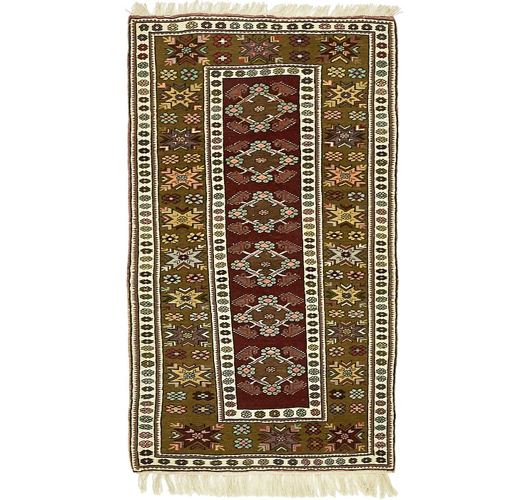3' 7 x 6' Kars Oriental Rug