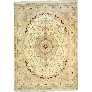 HandKnotted 8' 3 x 11' 4 Tabriz Persian Rug