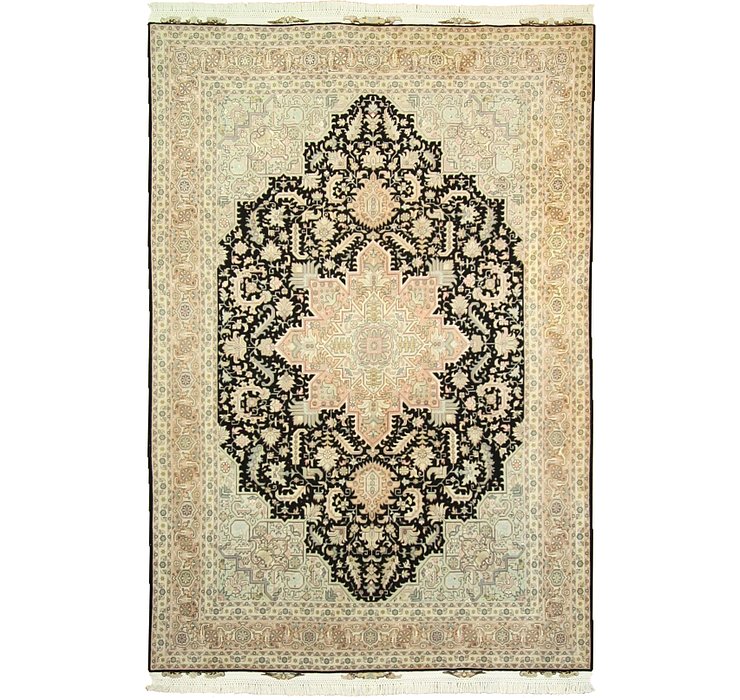 6' 7 x 9' 8 Tabriz Persian Rug