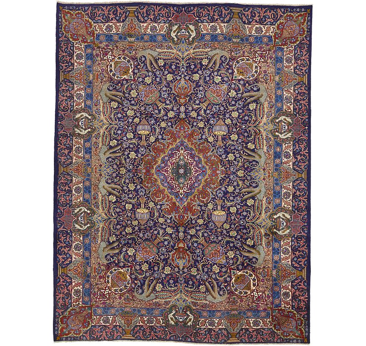 9' 9 x 13' Kashmar Persian Rug