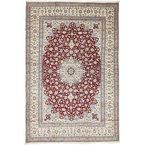 HandKnotted 10' 5 x 15' 5 Nain Persian Rug