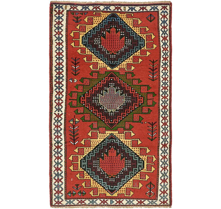 3' 9 x 6' 5 Ghoochan Persian Rug