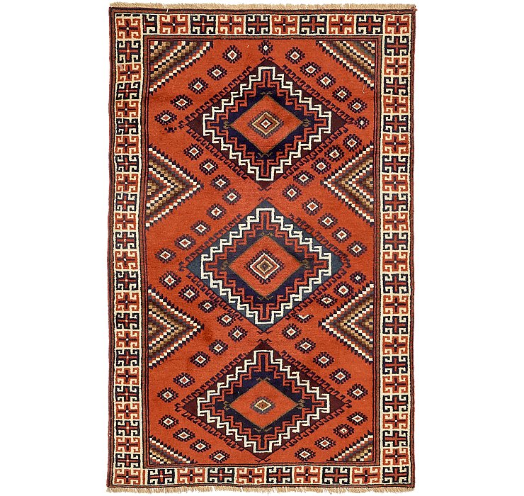 3' 11 x 6' 2 Ghoochan Persian Rug