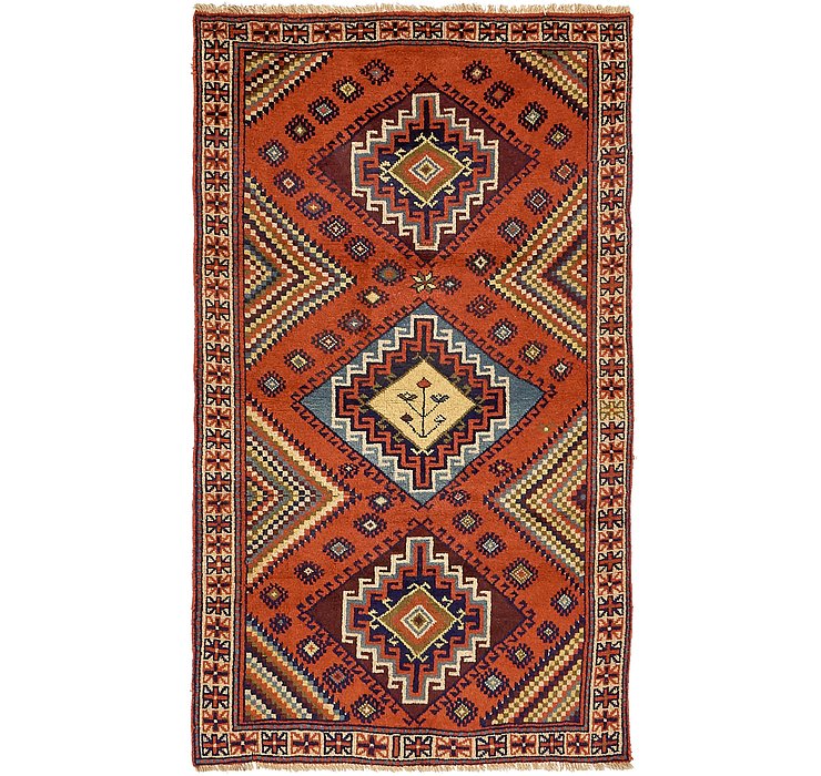 3' 8 x 6' 4 Ghoochan Persian Rug