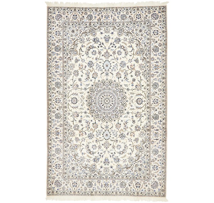 5' 1 x 8' Nain Persian Rug