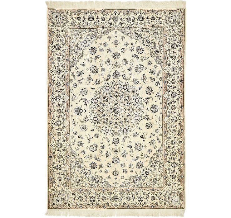 5' 3 x 7' 9 Nain Persian Rug
