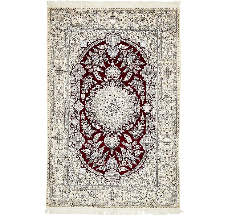 4' 10 x 7' 4 Nain Persian Rug