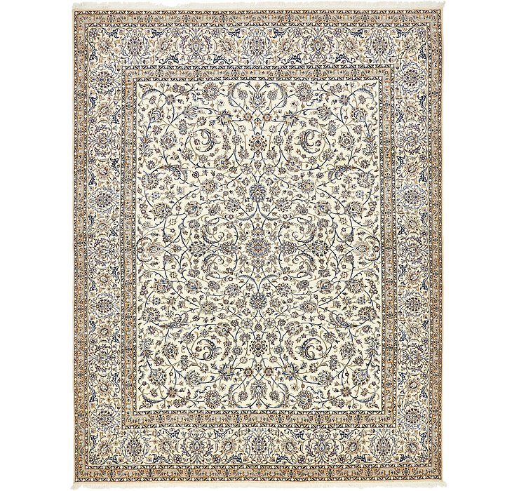 10' 4 x 13' 2 Nain Persian Rug