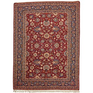 10' 6 x 14' Kashan Persian Rug