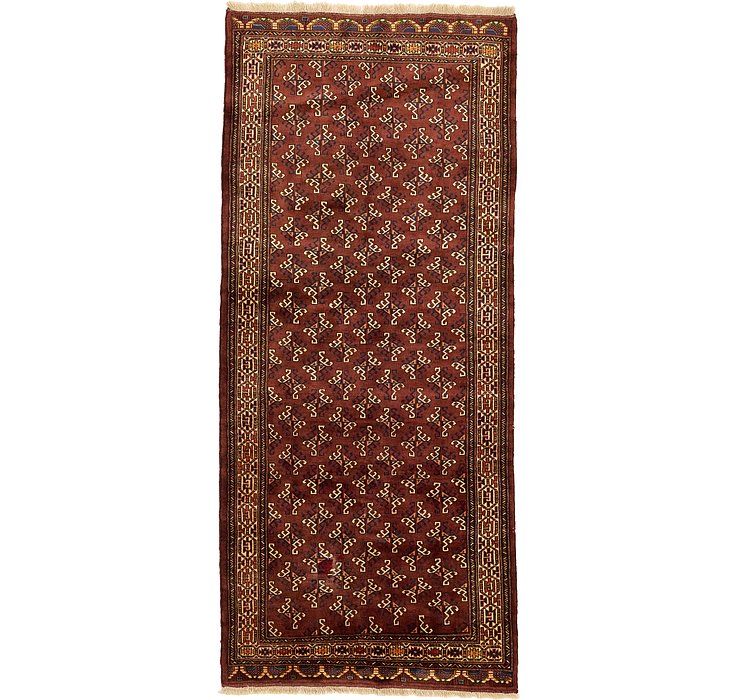 4' 8 x 10' 8 Shiraz Persian Runner Rug