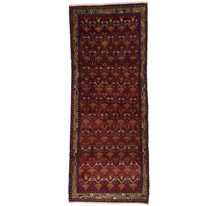 4' 2 x 10' 5 Hamedan Persian Runner ...