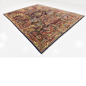 9' 7 x 12' 8 Kashmar Persian Rug