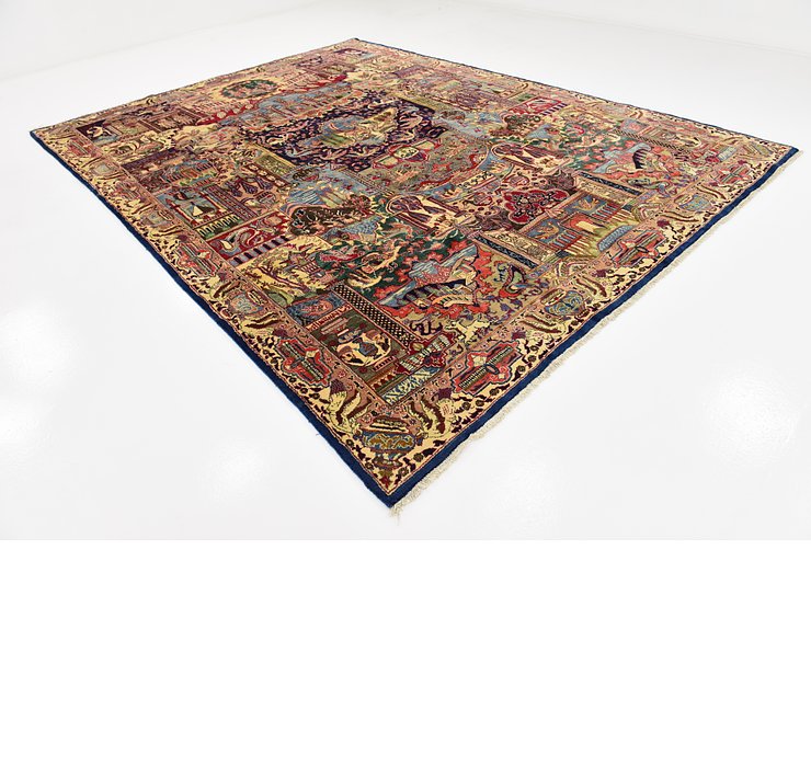 9' 7 x 12' 8 Kashmar Persian Rug