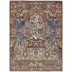 9' 8 x 12' 7 Kashmar Persian Rug