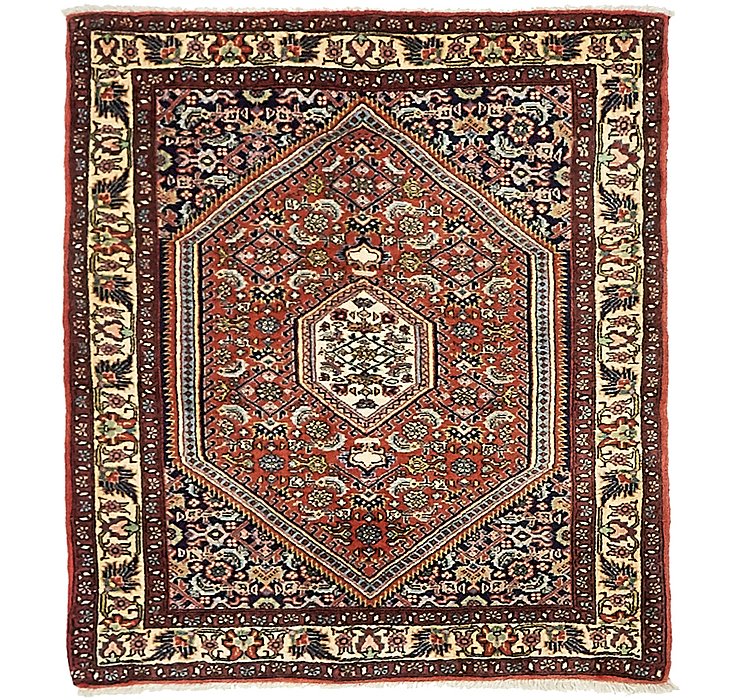 2' 6 x 2' 9 Bidjar Persian Square Rug