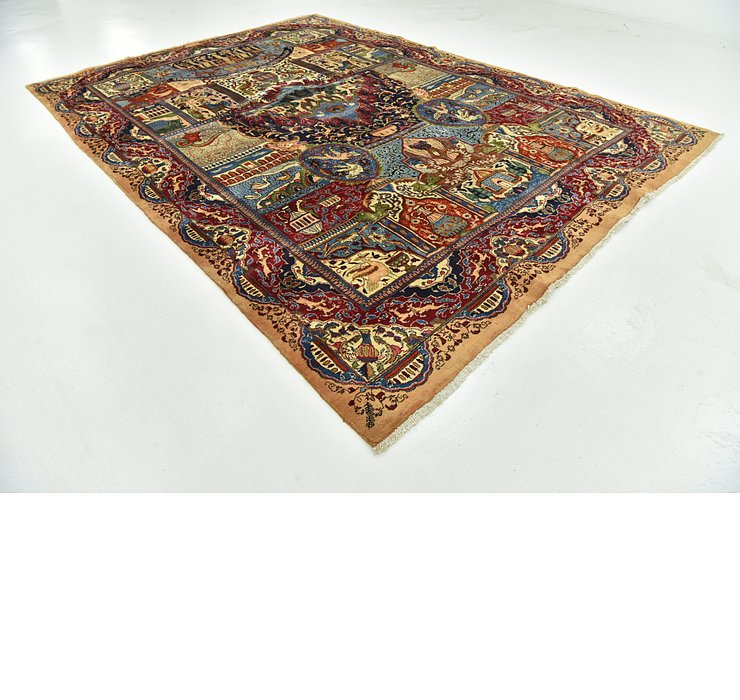 9' 7 x 13' 2 Kashmar Persian Rug