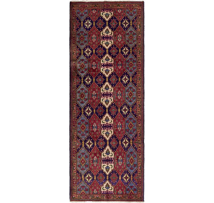 3' 7 x 9' 9 Tabriz Persian Runner Rug