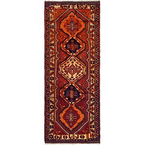 4' x 10' 4 Shiraz-Lori Persian Run...