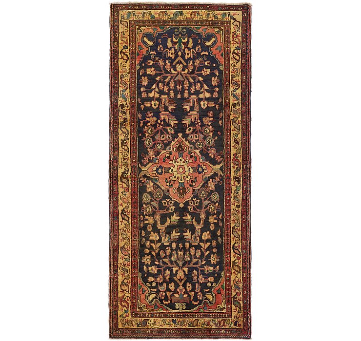 3' 8 x 9' 2 Hamedan Persian Runner ...