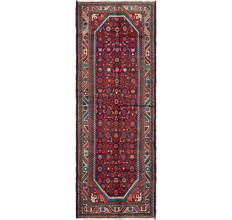 3' 6 x 9' 9 Hossainabad Persian Run...
