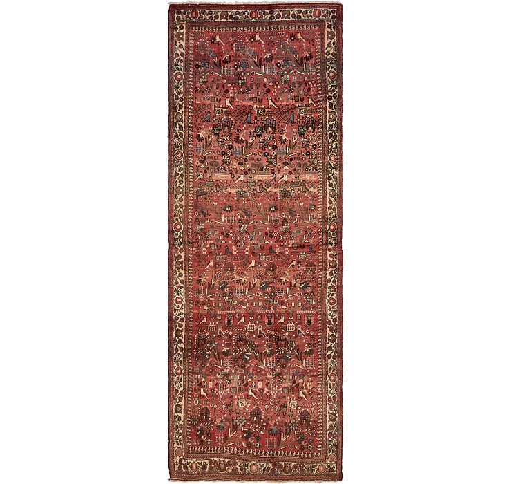 4' 8 x 13' Roodbar Persian Runner ...