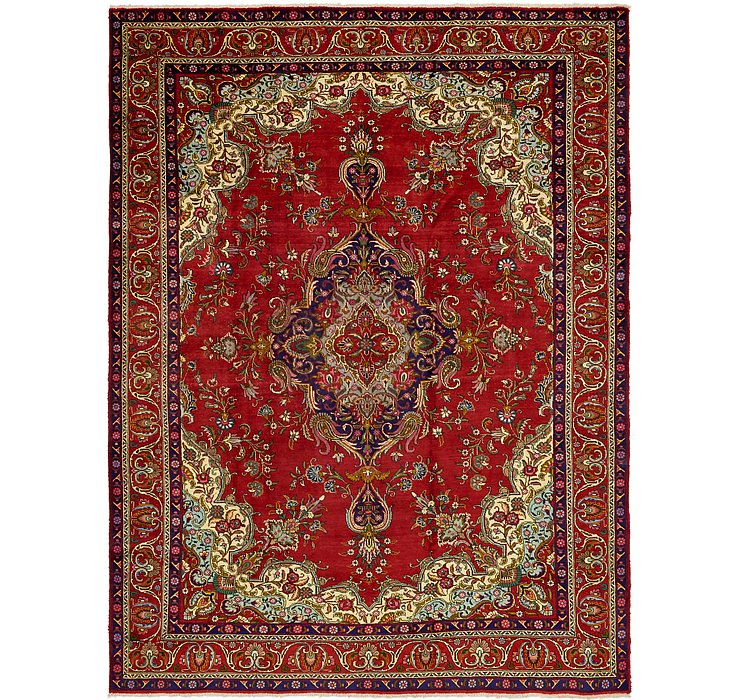 9' 9 x 12' 10 Tabriz Persian Rug