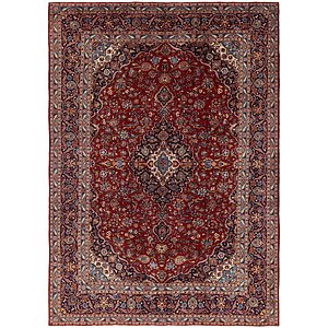 9' 7 x 13' 3 Kashan Persian Rug