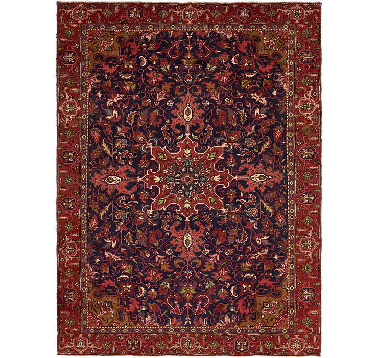 8' x 10' 10 Heriz Persian Rug