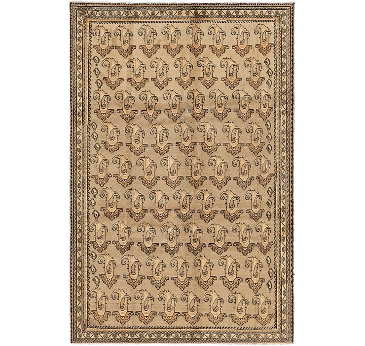 208cm x 305cm Ghashghaei Persian Rug